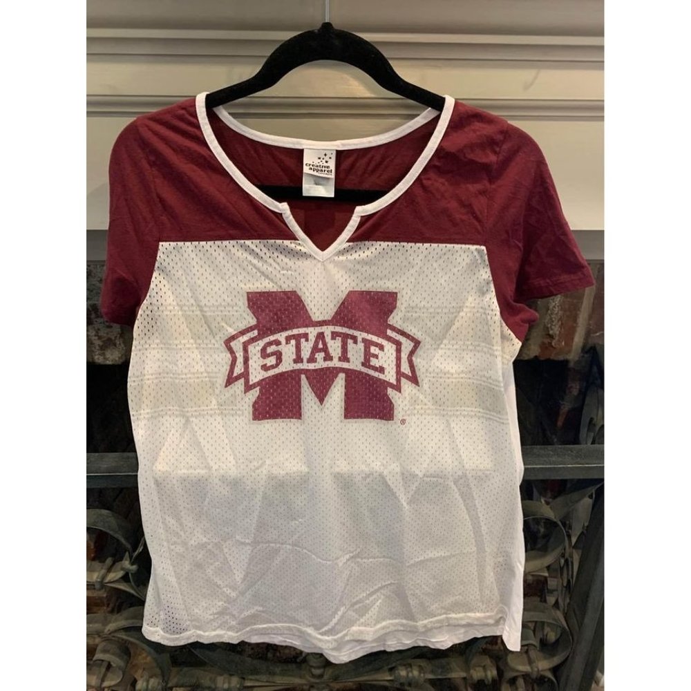 Mississippi State Bulldogs women’s jersey, sheer, size women’s xlarge (bin B)